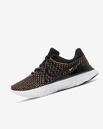 Nike React Infinity Run Flyknit 3 Negros Azules Rosas Blancos | MX 3165